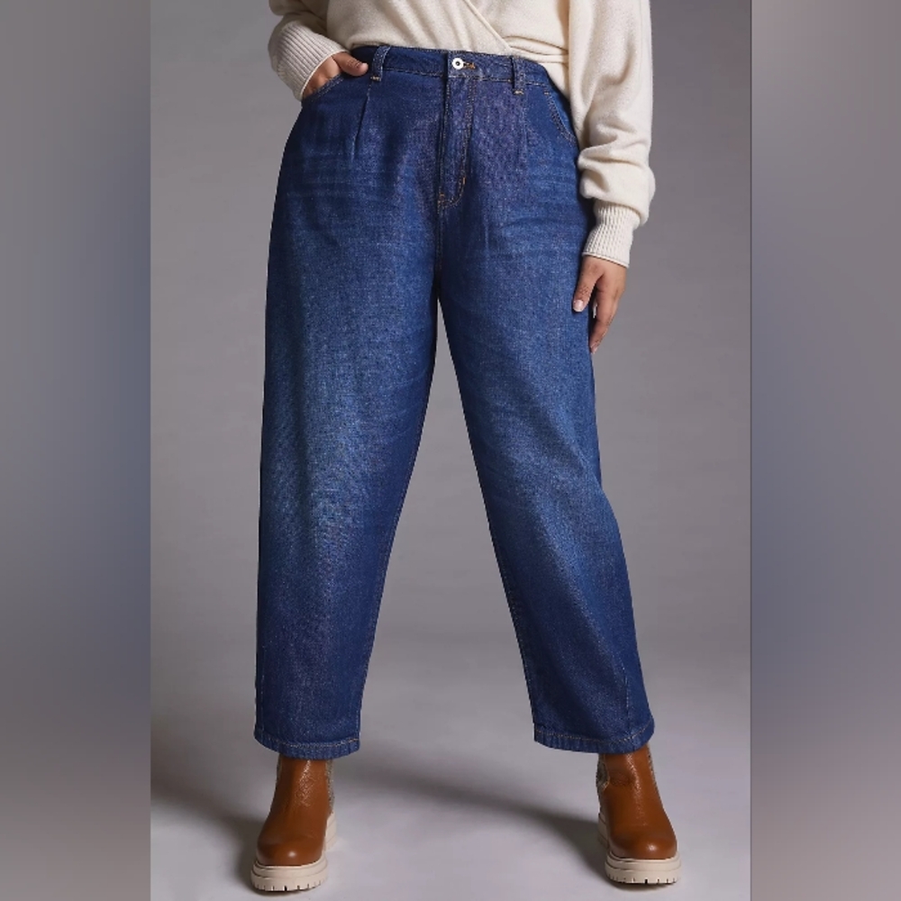 Anthropologie Pilcro The Breaker Relaxed Barrel Jeans Size 26
